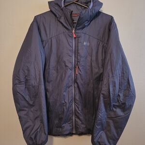 Eddie Bauer Womens Down Jacket Navy Size XXL